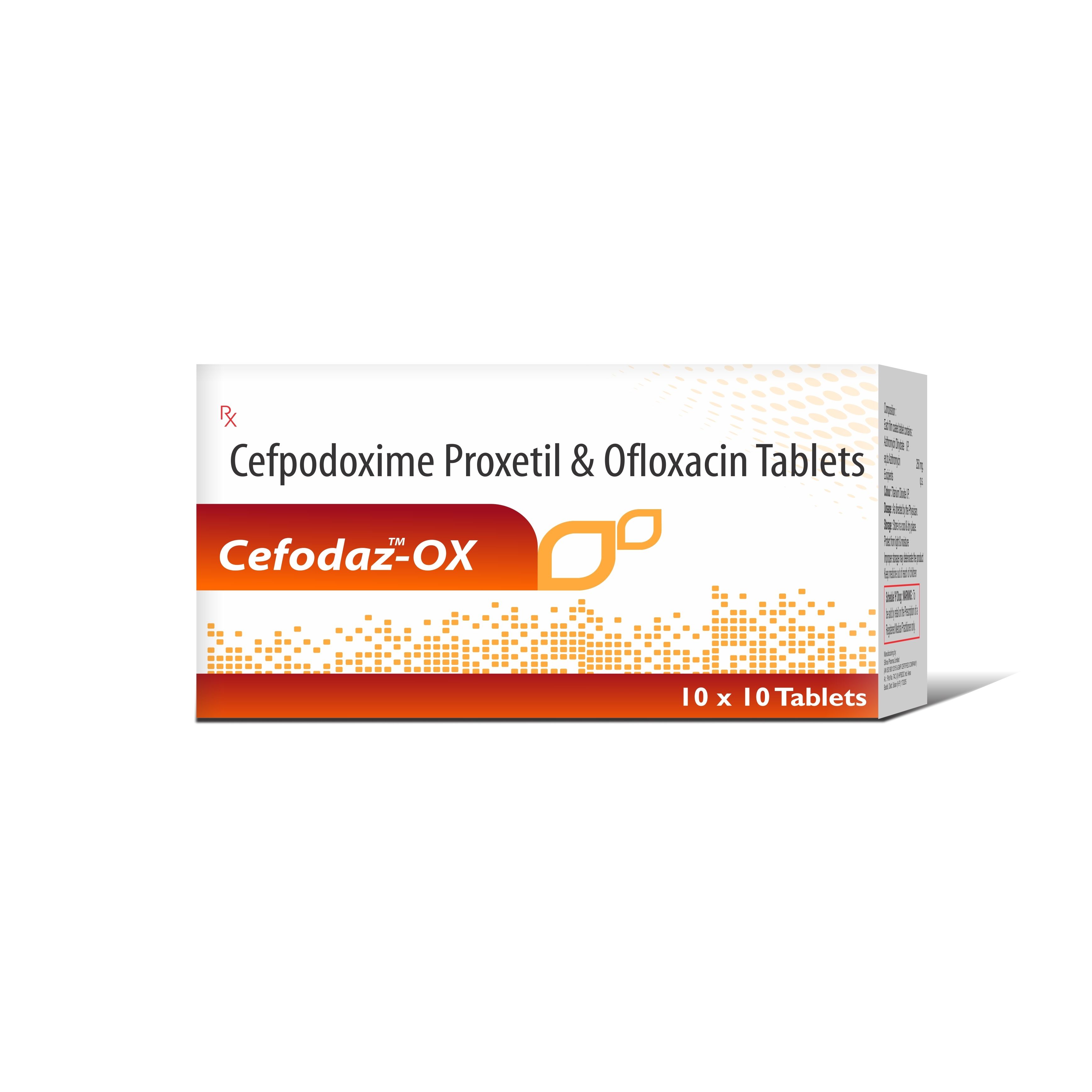 Truworth Cefodaz 200 / Cv / Ox (Cefpodoxime / + Clav / + Ofloxacin Tablets)