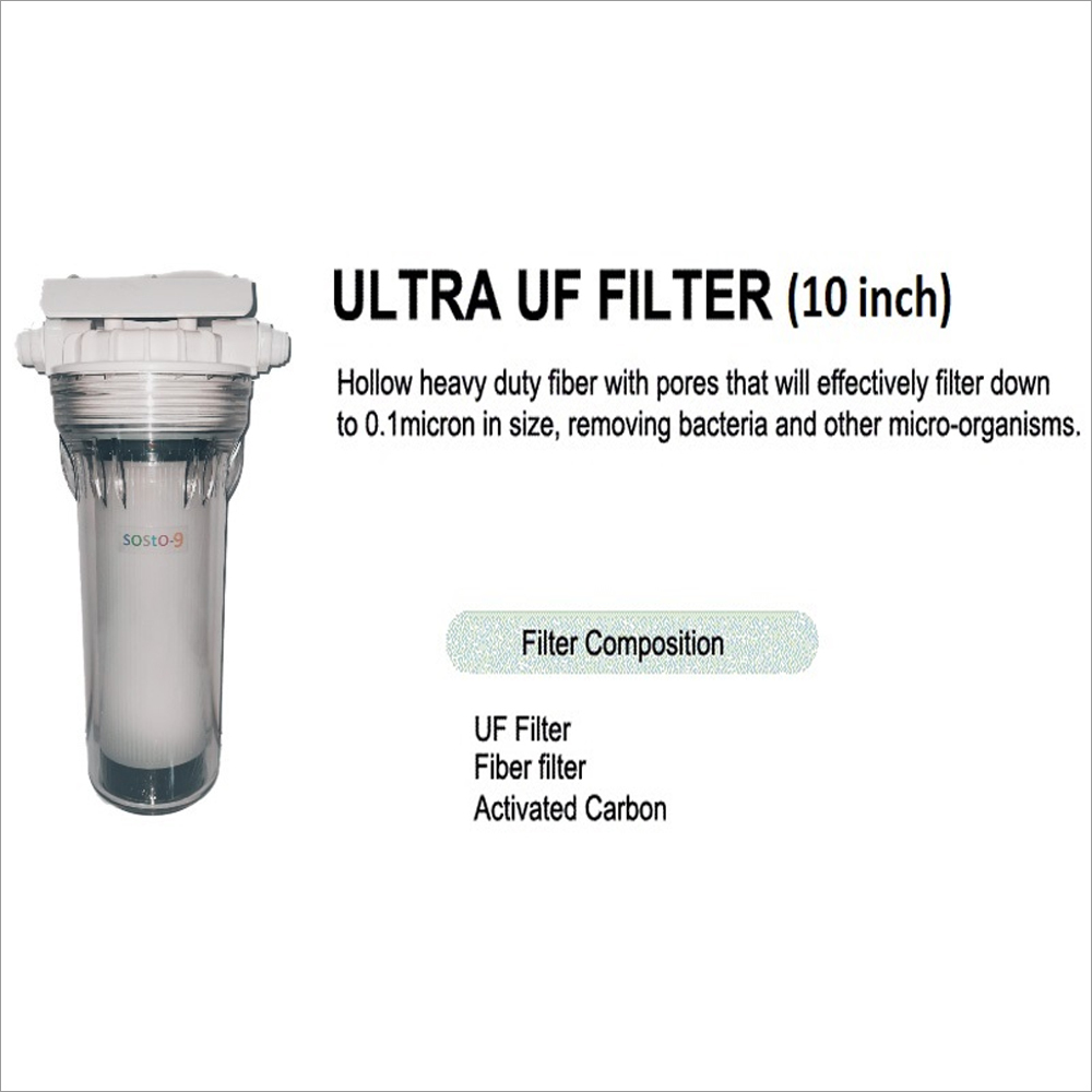 10 Inch High Grade UF Water Filter