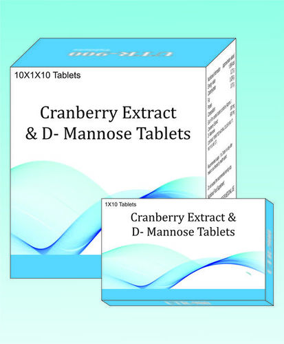 Cranberry extract & D mannose Tablets