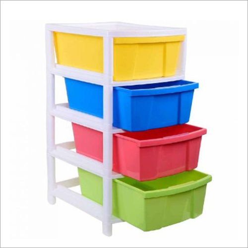 Houseware Plastic 4 Chest Drawer