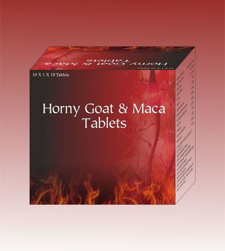 Horny Goat and Maca tablets