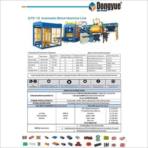 Automatic Brick Machines Qt6-15