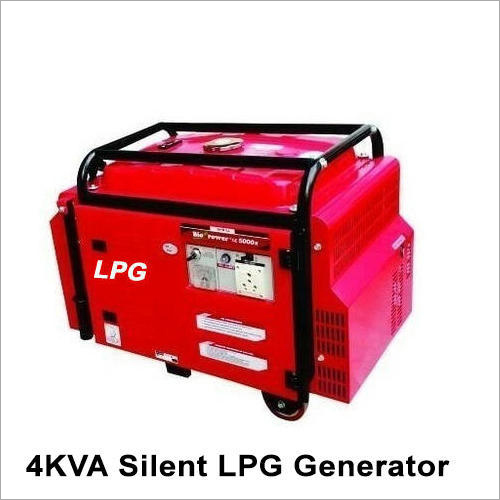 4 kVA Silent LPG Generator