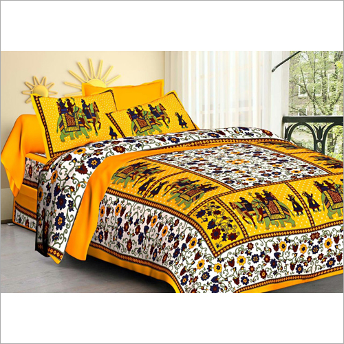 Cotton Printed Bedsheet