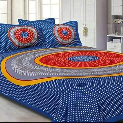 Mulitcolor Double Bedsheet