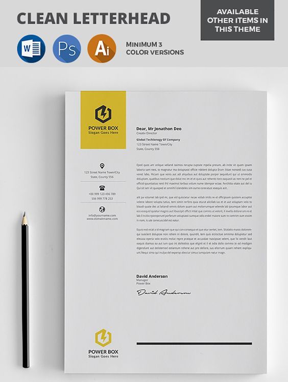 Business Letterhead