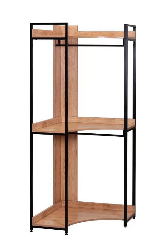 Square Stainless Coat Rack Inoxidable Steel Hallstand