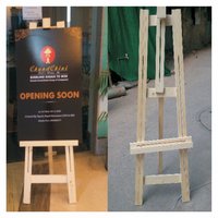 Wooden Display Standee