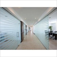 Glass Partition - Transparent Glass | Plain Design For Household And Commercial Use