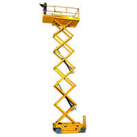 Scissor Lift - Steel, 4.5 Tons Capacity, 15-30 Feet Working Height, Hydraulic Lift, 200 Kg Rated Loading Capacity, Multiple Safety Features