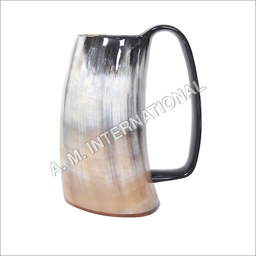 Natural Color Horn Mugs