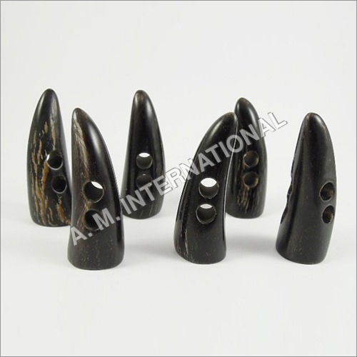 Natural Genuine Horn Toggle Buttons 