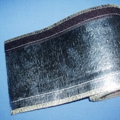 Reflective Heat Shield Fiberglass Sleeve With Velcro By WALLEAN INDUSTRIES