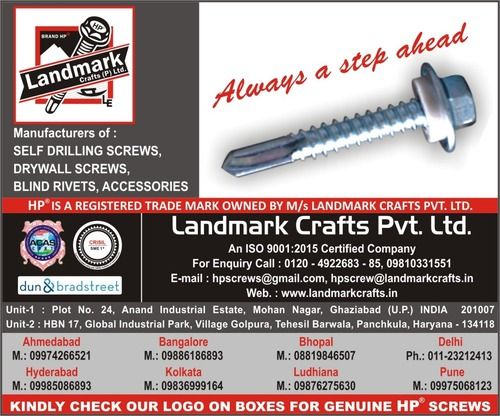 SELF DRILLING SCREWS