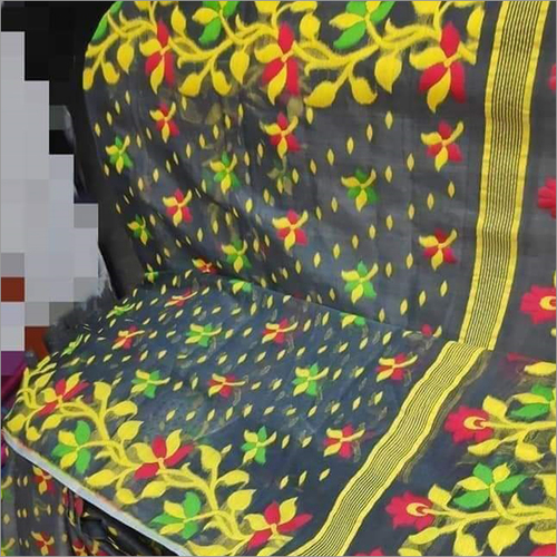Ladies Minakari Soft Jamdani Saree