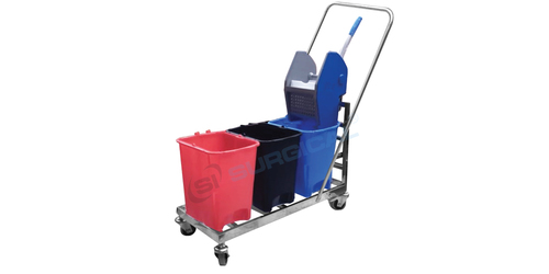 WRINGER TROLLEY (SIS 2075 By SI SURGICAL PVT. LTD.