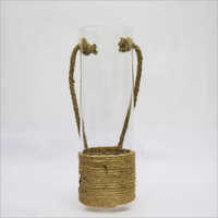 Metal Glass Planter