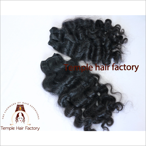 Curly Hair at Best Price in Chennai, Tamil Nadu | Temple Hair Factory  Private Limited