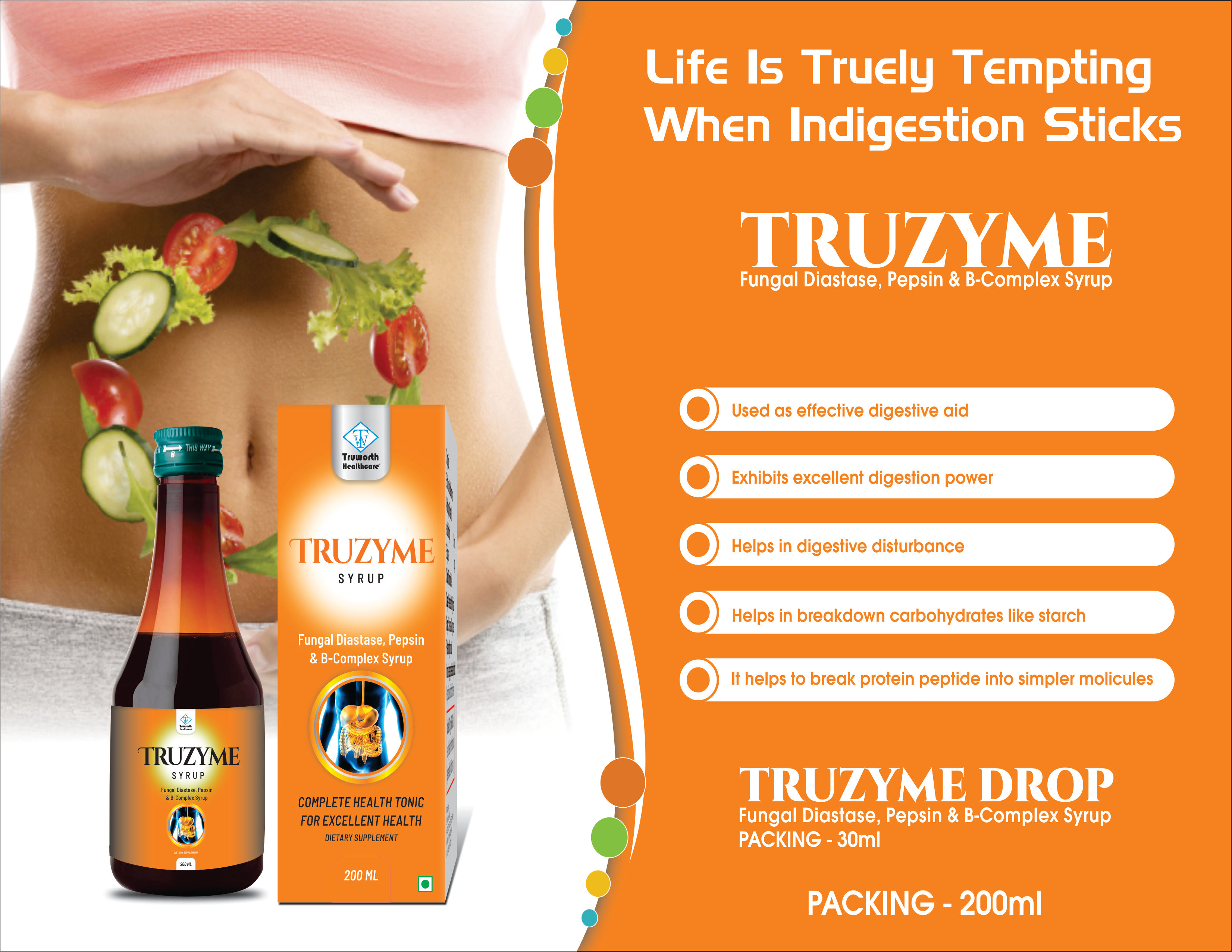 Truworth Truzyme Syrup