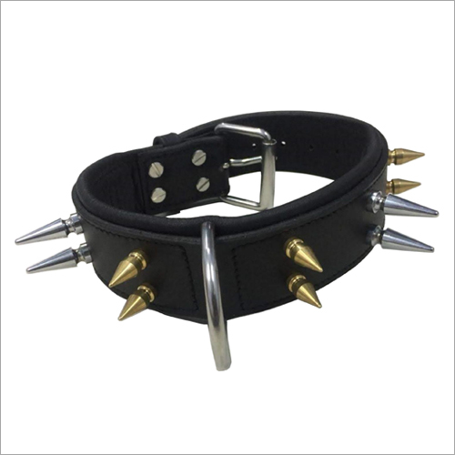 Dog Spiked Leather Collar