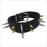Dog Spiked Leather Collar