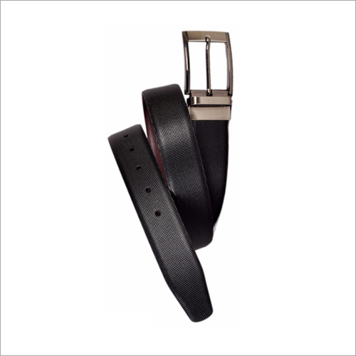 Black PU Leather Belt