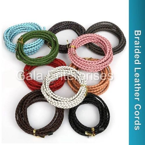 Braided Leather Cord Manufacturers, Suppliers & Dealers