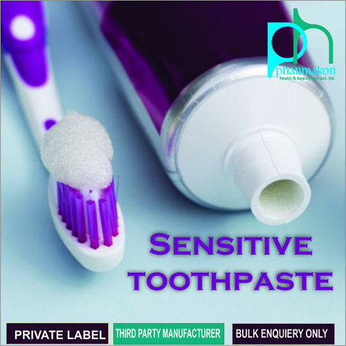 Sensitive Toothpaste For Third Party Cosmetics