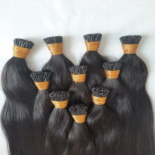 Natural Wavy Keratin Hair Extension Hair