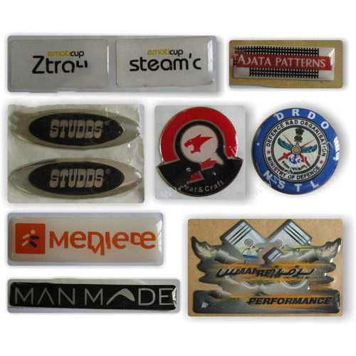 Pu Dome Labels - Color: Any