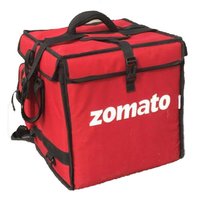 Red Zomato  Food Delivery Bag