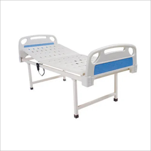 White Electric Semi Fowler Bed With Abs Panel