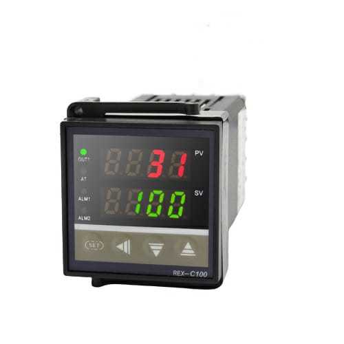 REX-C100 PID Temperature Controller 48x48 110-220Vac