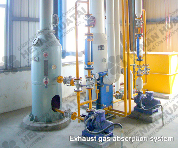 Rice Bran Oil Extrusion Section