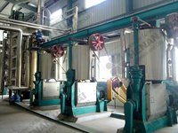Rice Bran Oil Extrusion Section