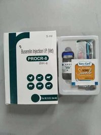 Buserelin Injection Veterinary - 5ml Liquid, Im/iv/sc Use, Green Vial & Kit With Sterile Swab, Disposable Syringe & Needle Included