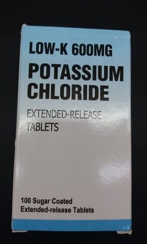 Potassium Chloride Tablet K- Tab, Packaging Size: 10*10 Per Box at Rs  225/box in Ahmedabad