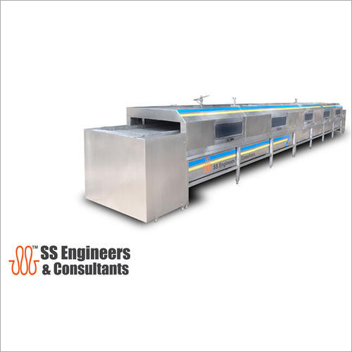 Food Container Cooling Tunnel