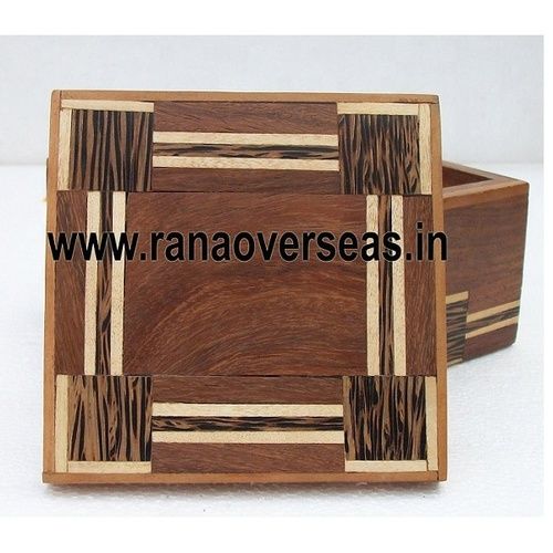 Wooden Tea Coaster set