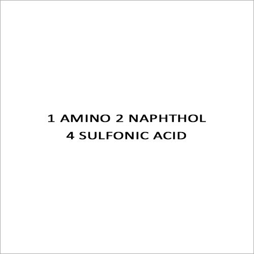 1 Amino 2 Naphthol 4 Sulfonic Acid