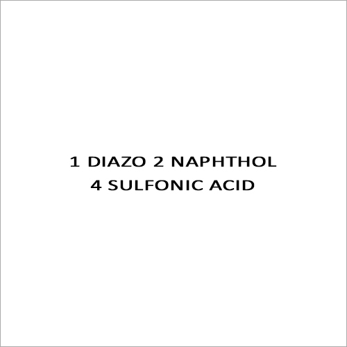 1 Diazo 2 Naphthol 4 Sulfonic Acid