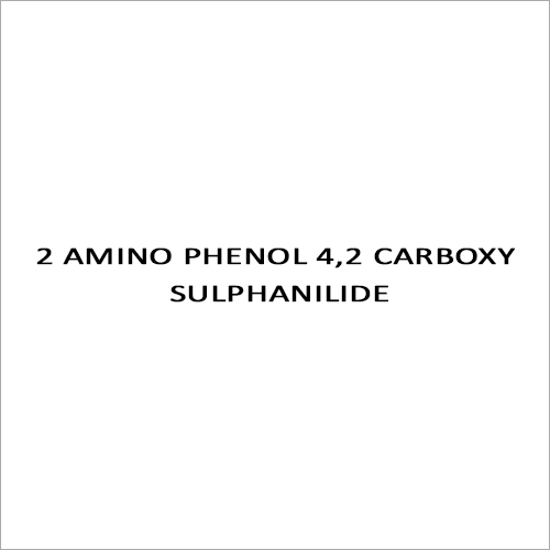 2 Amino Phenol 4,2 Carboxy Sulphanilide