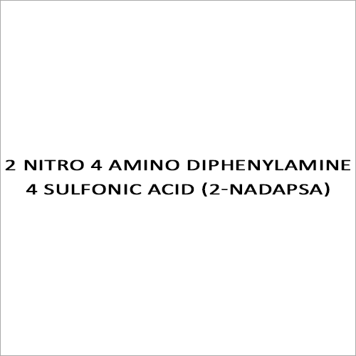 2 Nitro 4 Amino Diphenylamine 4 Sulfonic Acid (2-nadapsa)