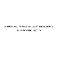 3 Amino 4 Methoxy Benzene Sulfonic Acid