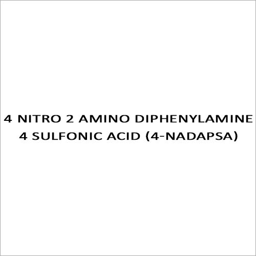 4 Nitro 2 Amino Diphenylamine 4 Sulfonic Acid (4-nadapsa)