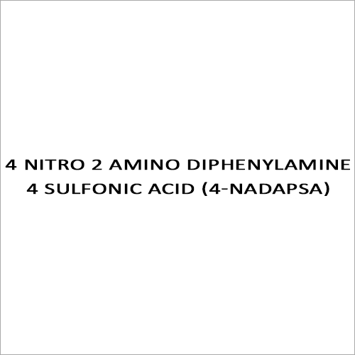 4 Nitro 2 Amino Diphenylamine 4 Sulfonic Acid (4-nadapsa)