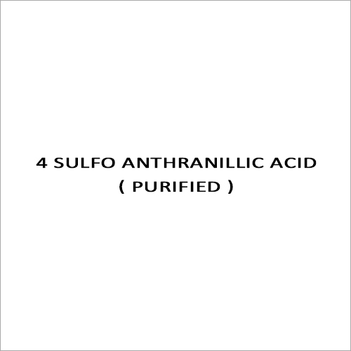 4 SULFO ANTHRANILLIC ACID ( PURIFIED )