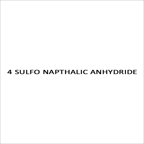 4 Sulfo Napthalic Anhydride