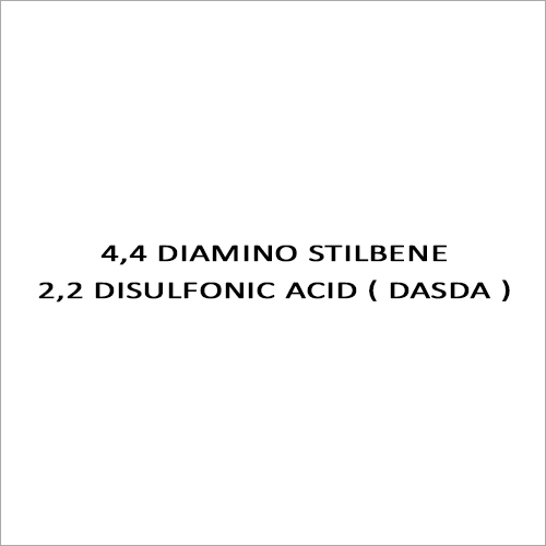 4,4 Diamino Stilbene 2,2 Disulfonic Acid ( Dasda )