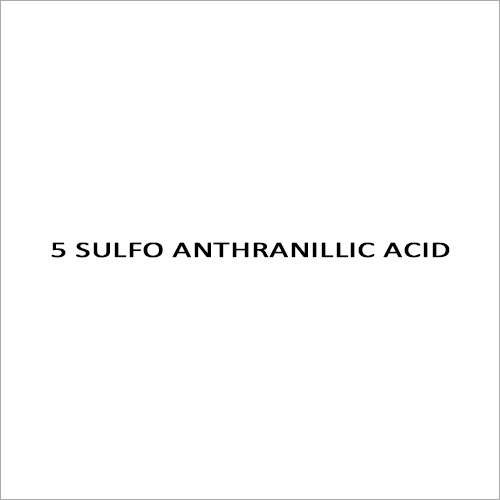 5 SULFO ANTHRANILLIC ACID By GOKUL EXIMP